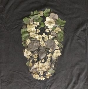 Men's Alexander McQueen graphic skull t-shirt